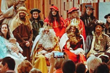 Imagen de los Reyes en la parroquia