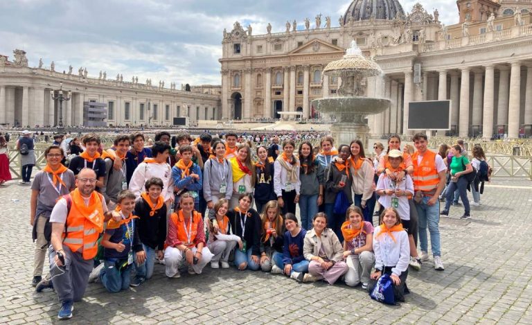 Jovenes de Edge en Roma